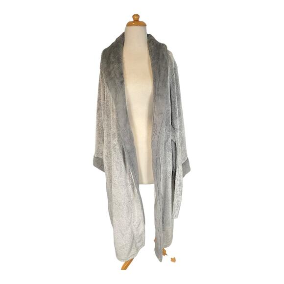 Secret Treasures Minky Super Super Soft Faux Furr Stylish Warm Robe XL 16-18 - Picture 6 of 8